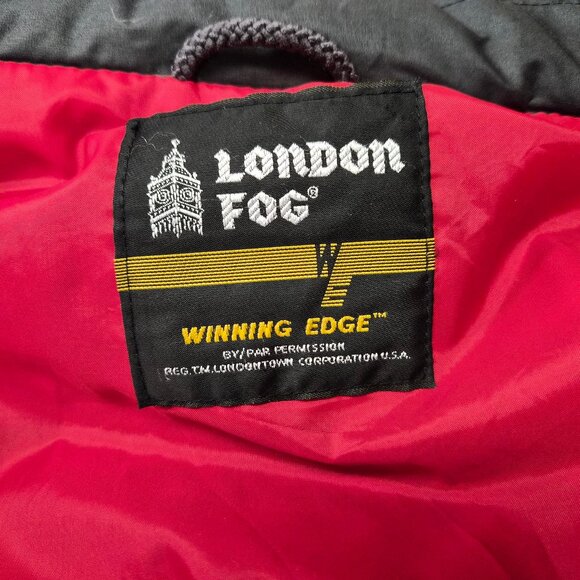 VTG 90s London Fog Utility Down Coat Parka Men’s 44 Gorpcore Normcore Oversized - Picture 6 of 9